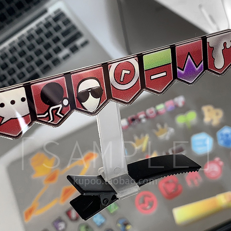 ff14_「buff图标」最终幻想ff14 超越之力 初见放生 同人周边 胸针