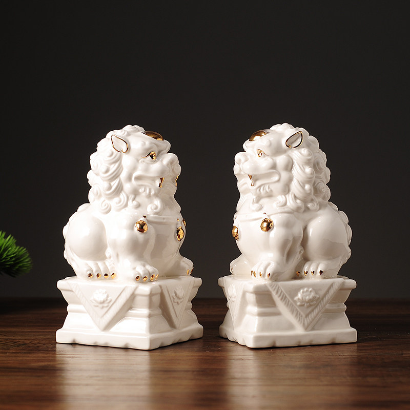 狮子工艺品摆件