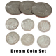 梦幻硬币组合 Dream Coin Set 三飞 美分 摩根 行走女神 魔术道具