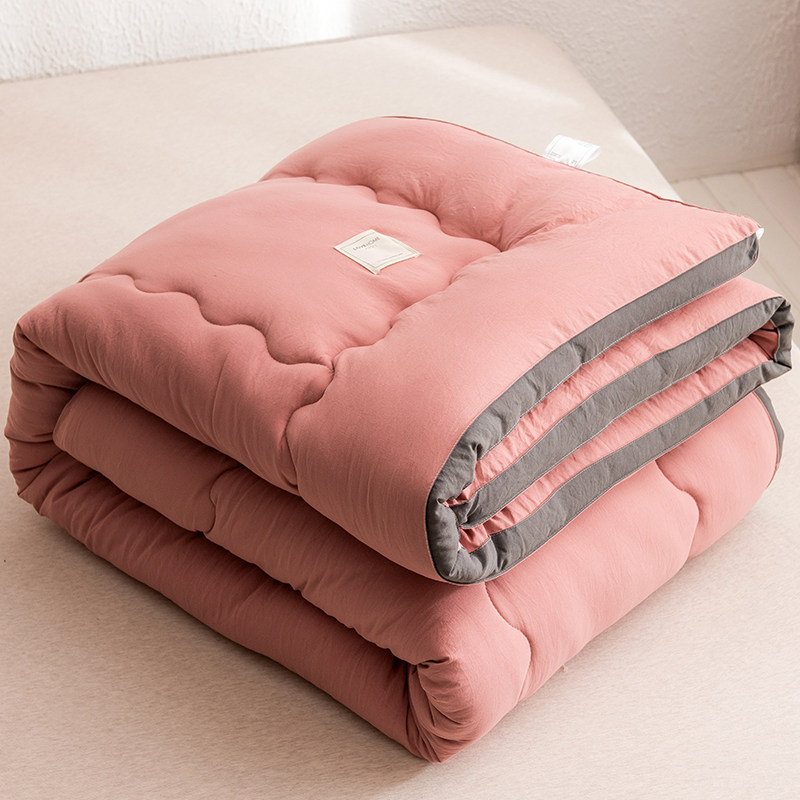 棉被冬被加厚保暖春秋被芯双人太空被棉被褥单人学生宿舍被子优惠券