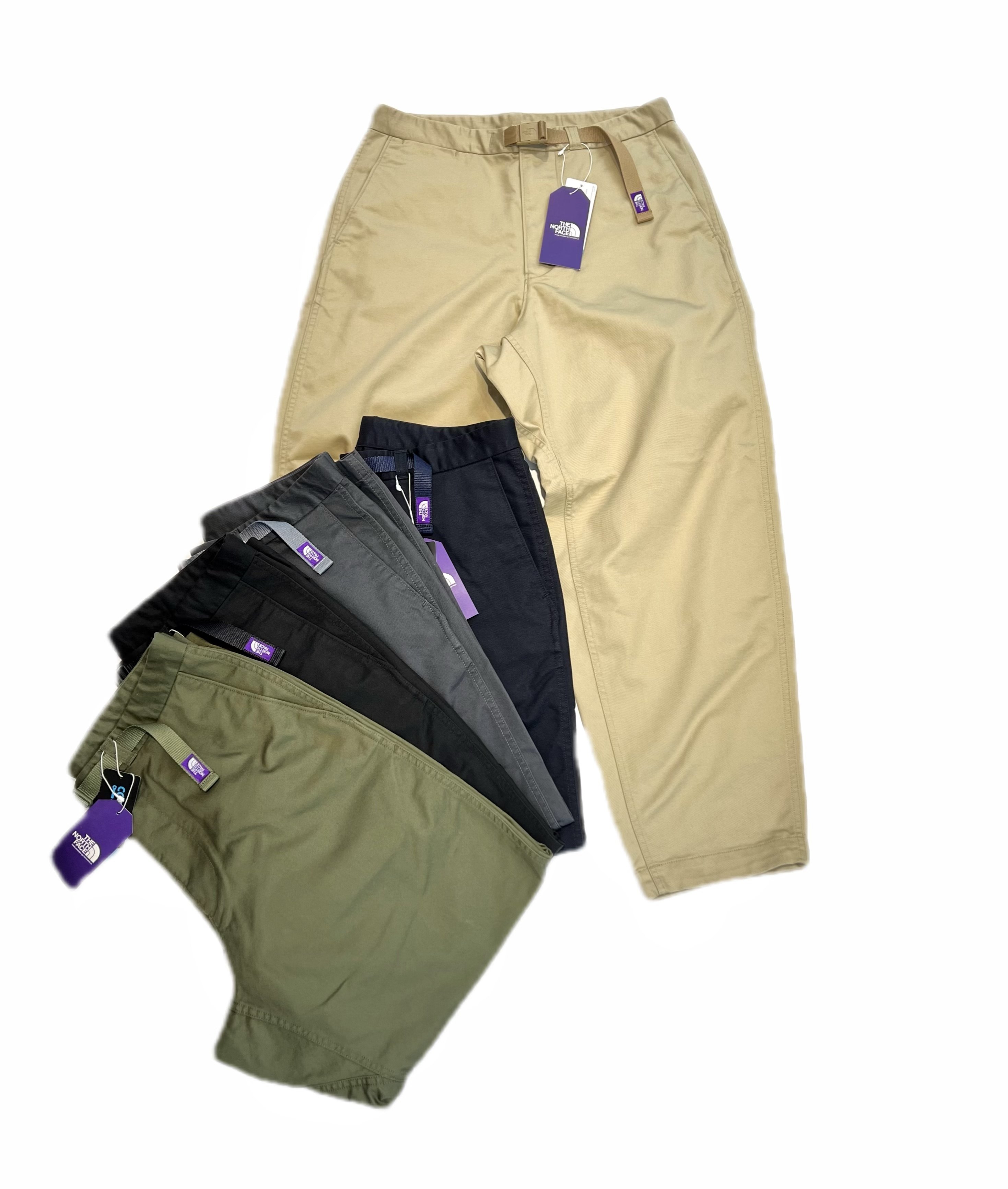 【现货】the north face紫标stretch wide pants 北面休闲裤 22aw