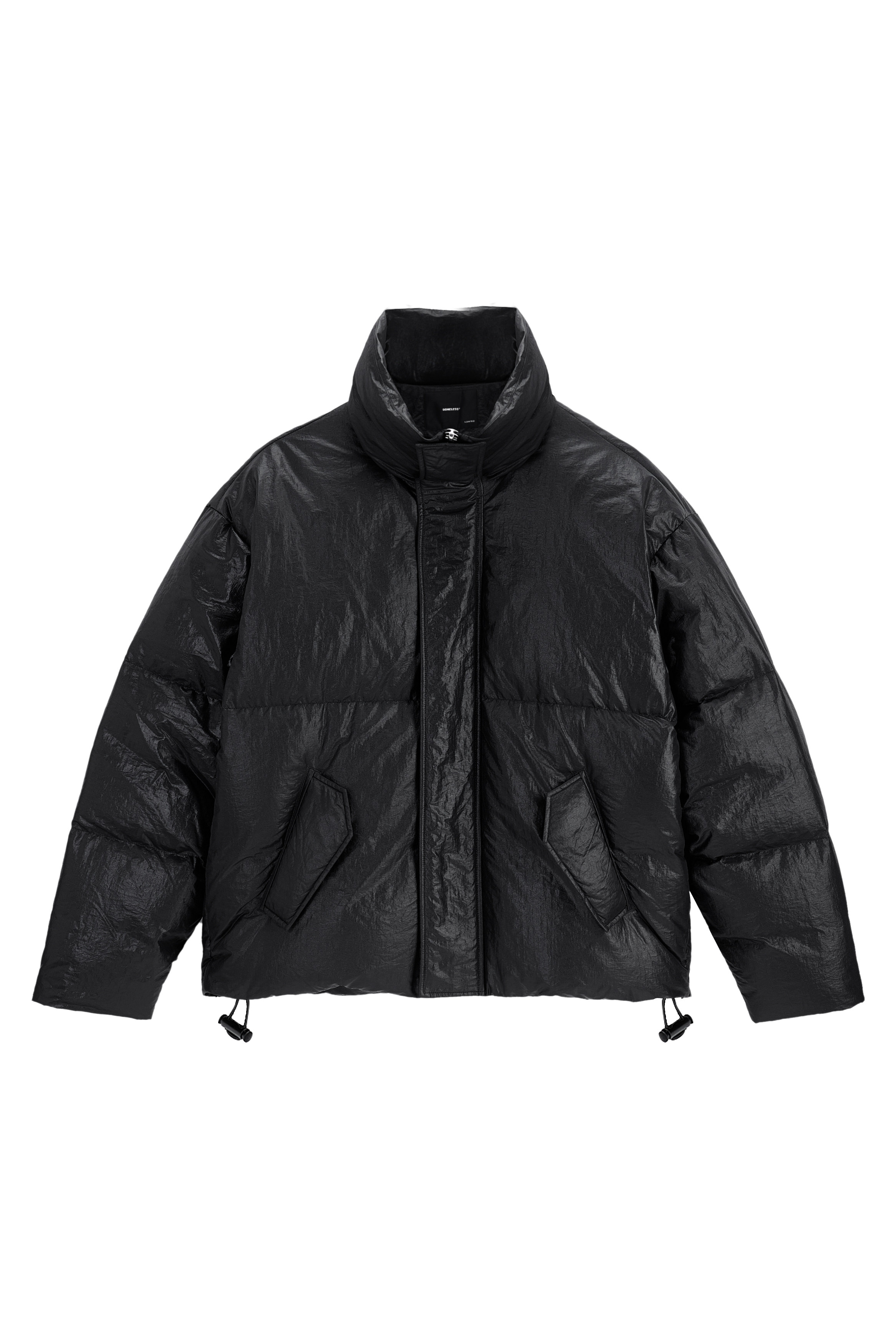 boneless 2021aw 美式蜡染超短款羽绒服高街冬季加厚保暖外套