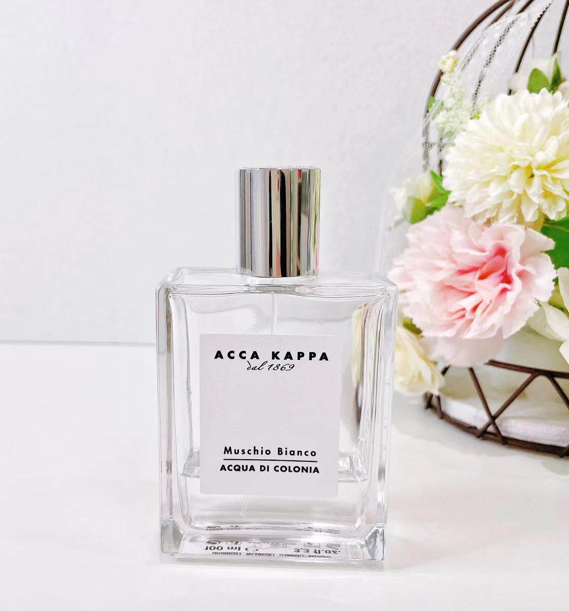 acca kappa 白苔香水小样试香 像被子里的舒服 却又像风捉摸不住