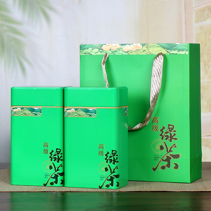 茶叶罐铁罐通用一斤装半斤装礼品盒密封罐红茶绿茶包装罐空盒定制