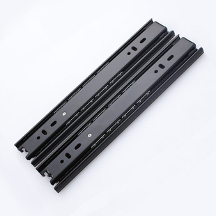 Huitailong 引き出しトラック 3 セクション バッファー キャビネット ワードローブ ガイド レール レール ヘビーデューティー レール 滑走路 レール レール