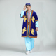 新疆舞蹈演出服民族特色金丝绒舞服维吾尔族男士舞台表演秋冬套装