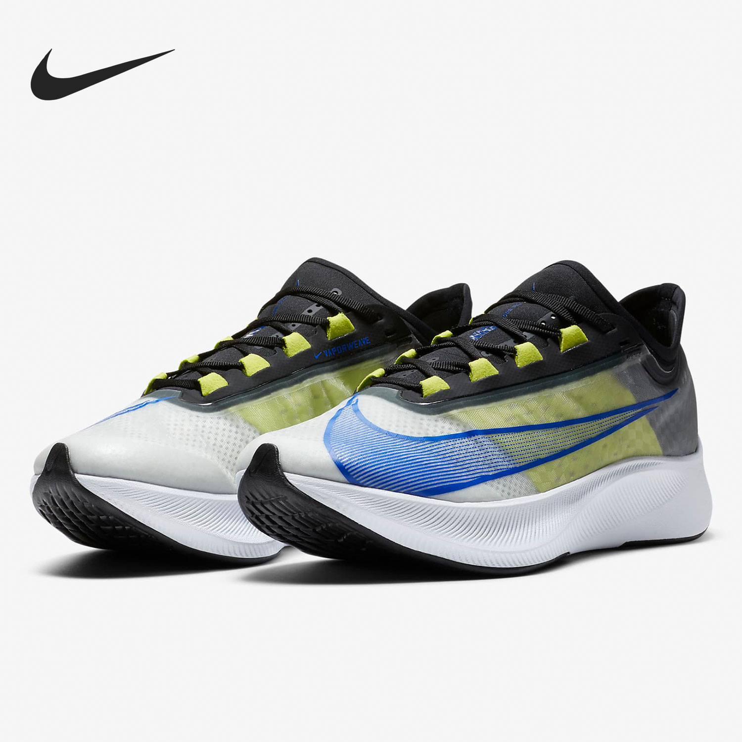 nike/耐克正品zoom fly 3男子运动跑步鞋马拉松缓震回弹 at8240