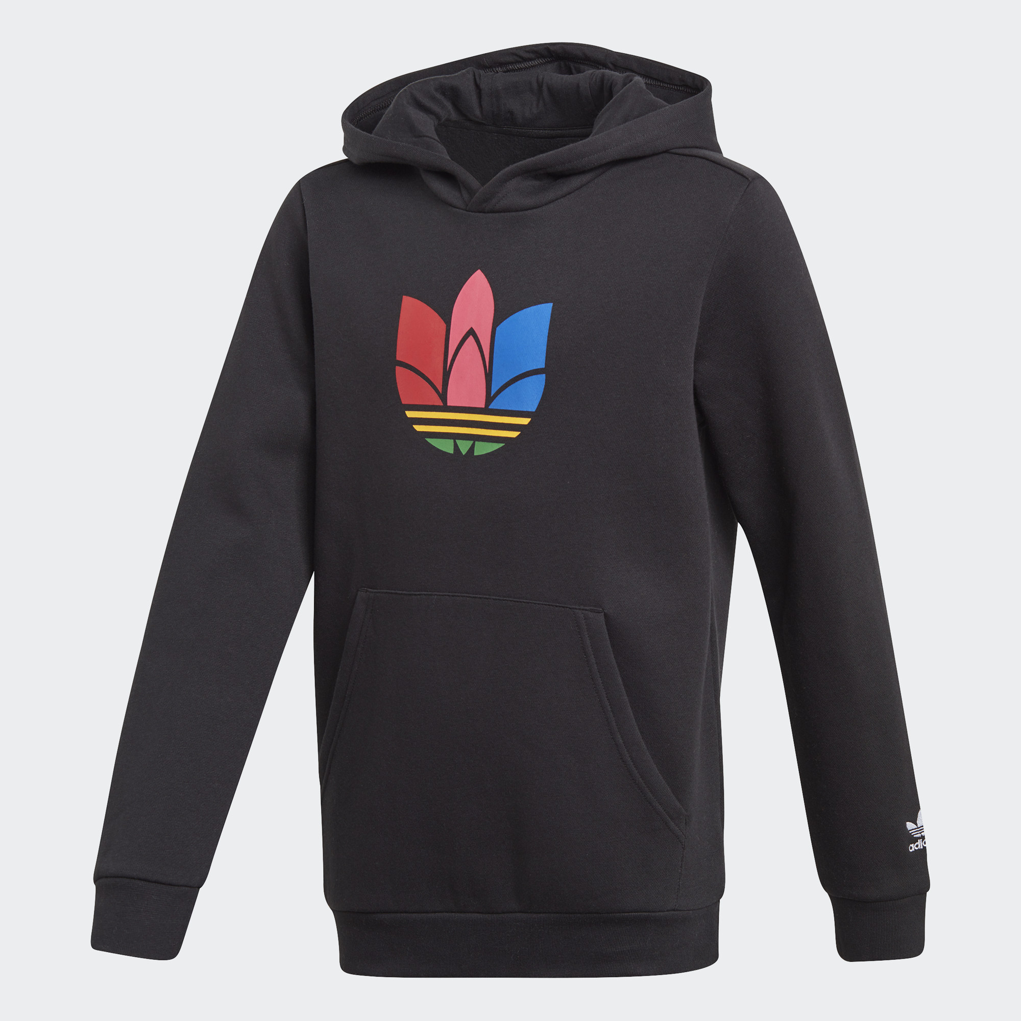 adidas阿迪达斯正品三叶草儿童装休闲运动套头衫卫衣gd2702