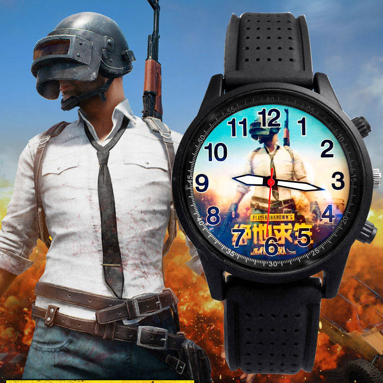 一折手表学生男 儿童 王者_吃鸡高初中小学生青少年游戏王者荣耀卡通