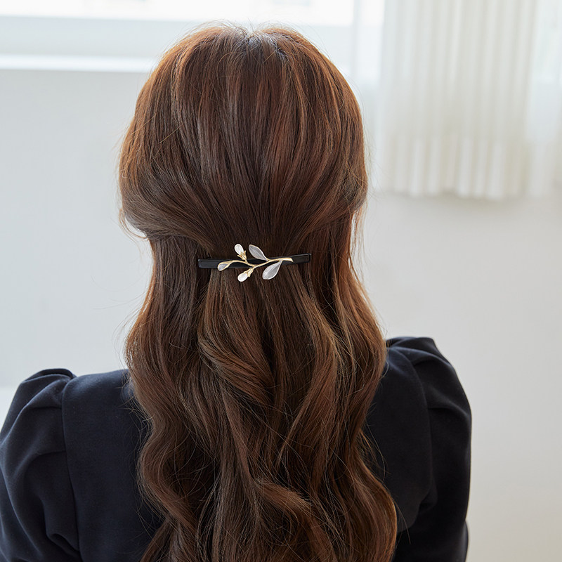 奇美拉发卡网红2021年新款女一字夹后脑勺头发夹子头饰半扎发发夹