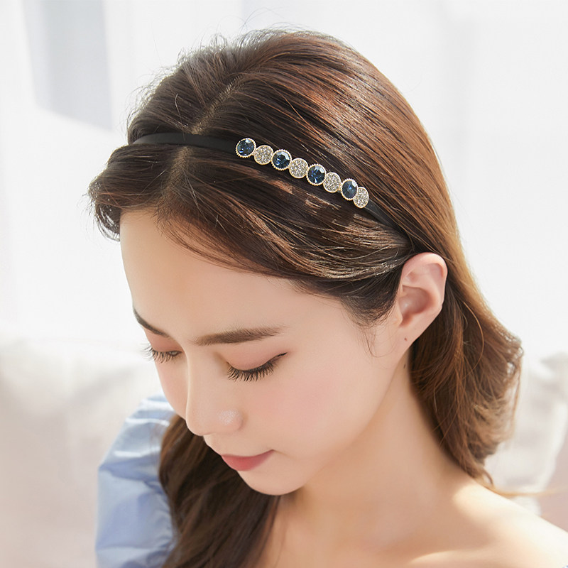 奇美拉发捆发箍女韩国甜美网红头箍简约发卡外出压发防滑头饰