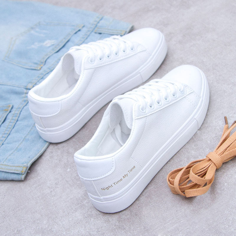 (今日3.6折)透气小白鞋女2021夏季薄款学生休闲板鞋韩版ins街拍百搭软