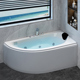 沃特玛 小户型小空间亚克力浴缸家用冲浪按摩恒温1.3-1.5米