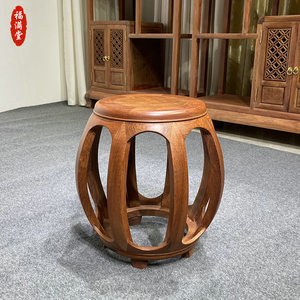 花梨木圆凳价格