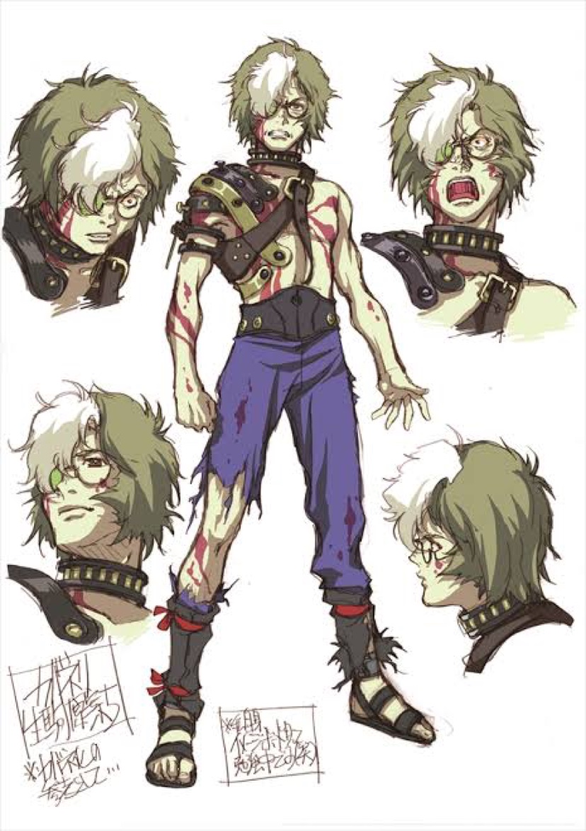 帝都动漫cosplay假发甲铁城的卡巴内瑞 cos生驹双色翻翘定做假毛