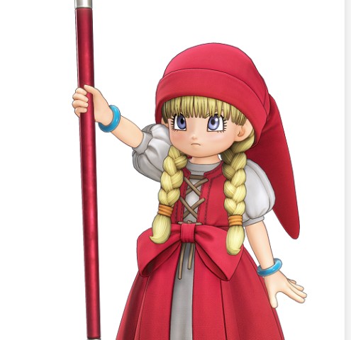 帝都动漫cosplay假毛  勇者斗恶龙11s cos 维罗妮卡    假发定做