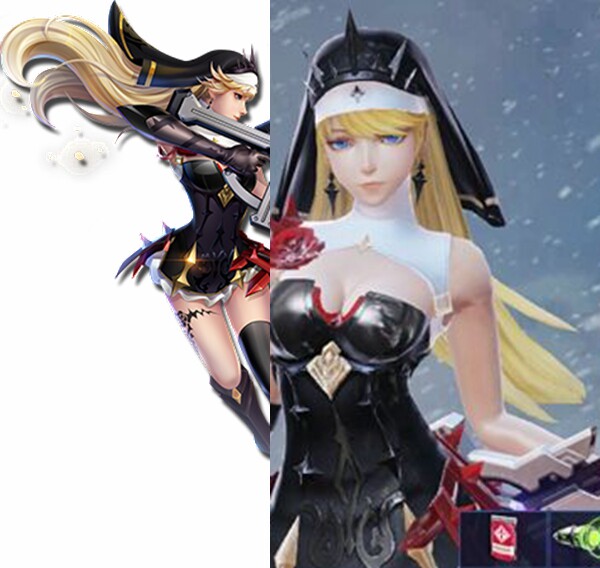 帝都动漫cosplay假毛 cos 枪神纪 女狙击 海德薇莉 定做假发