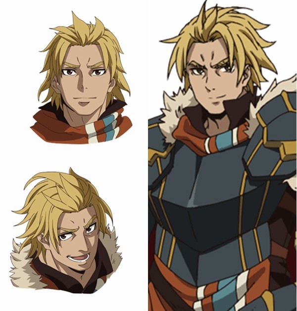 cosplay假毛 cos 皇帝圣印战记 拉席克·达彼多 定做假发