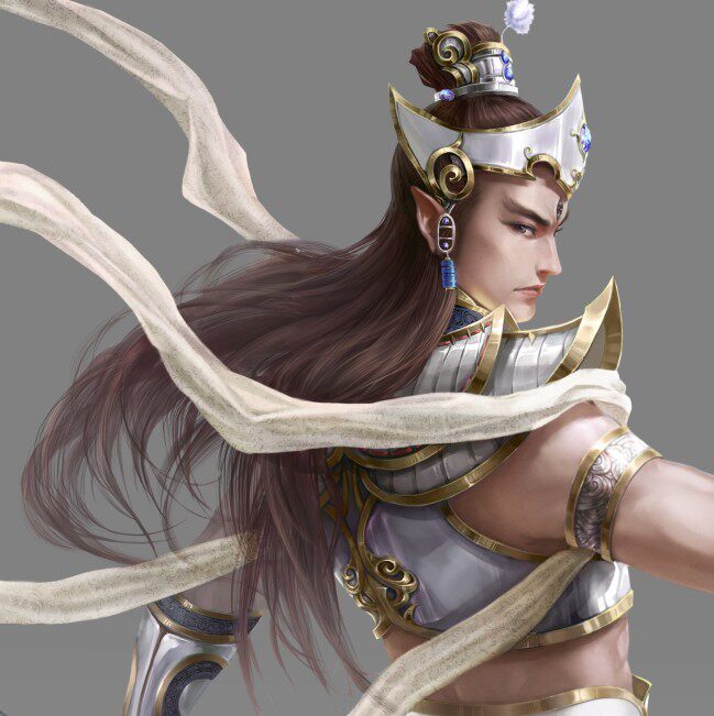 帝都动漫cosplay假毛 cos 大话西游2 武尊神  古装男款 定做假发