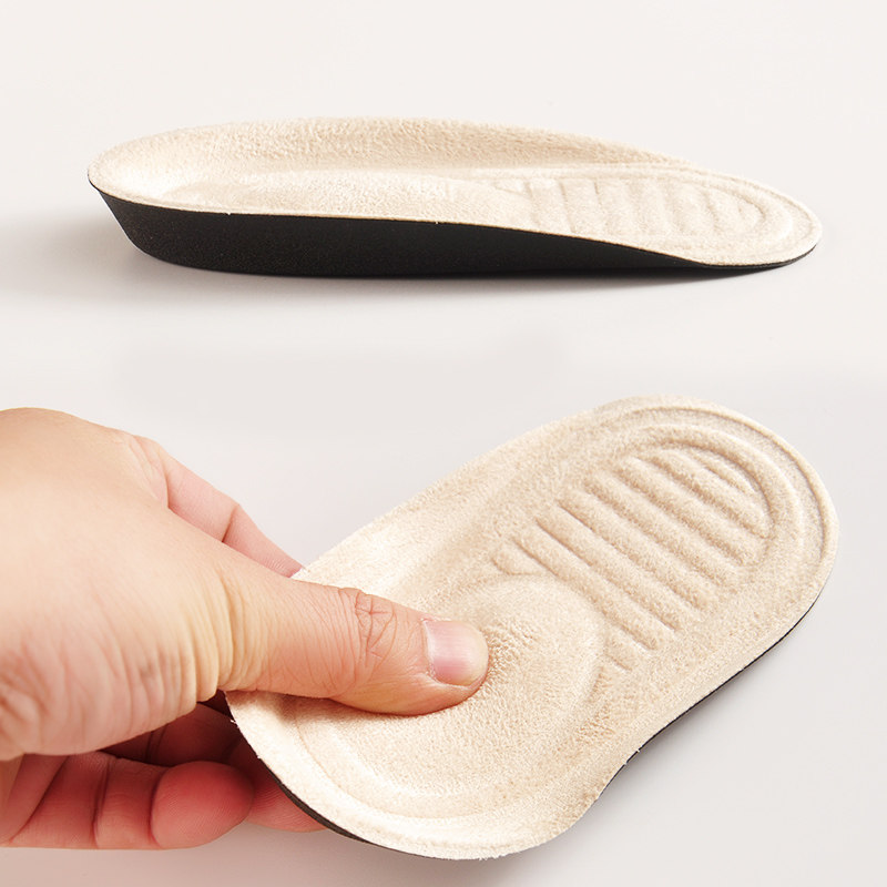 海绵后跟防滑垫女士自粘减震按摩垫防滑 防脚痛半掌后杯脚垫鞋垫