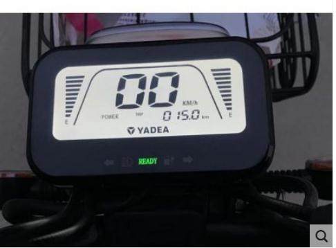 适用雅迪yd400dqt2b电动摩托车显示屏液晶液晶屏屏幕仪表盘显示屏