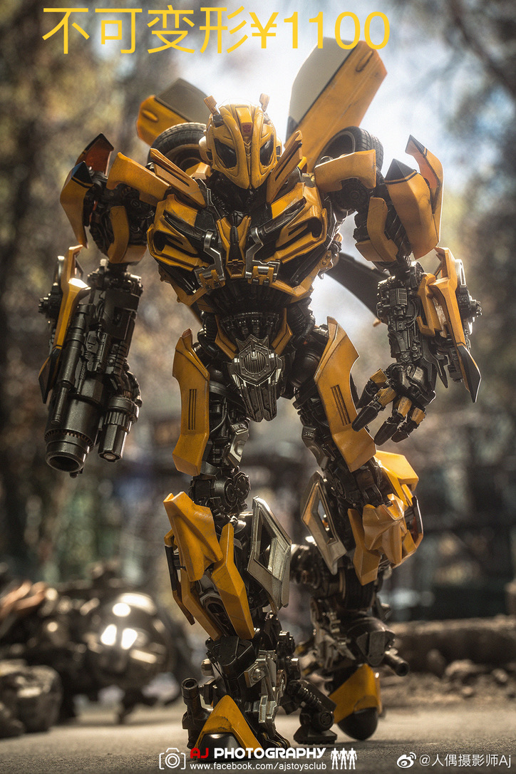 【现货】threezero变形金刚电影5最后的骑士 大黄蜂dlx可动汽车人