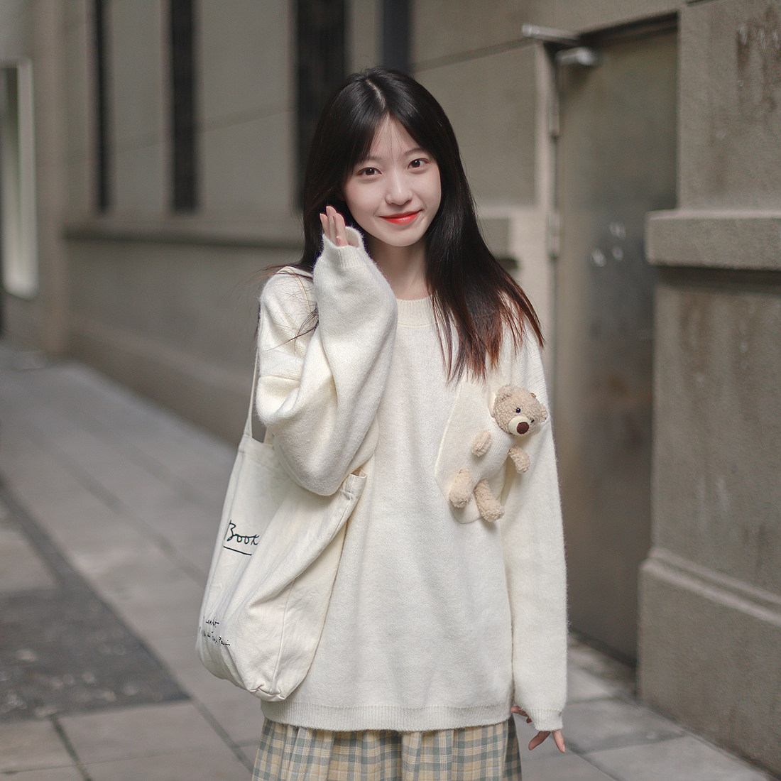 毛衣ins女森系日系