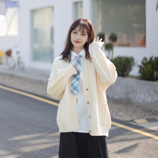 温柔风毛衣女 日系