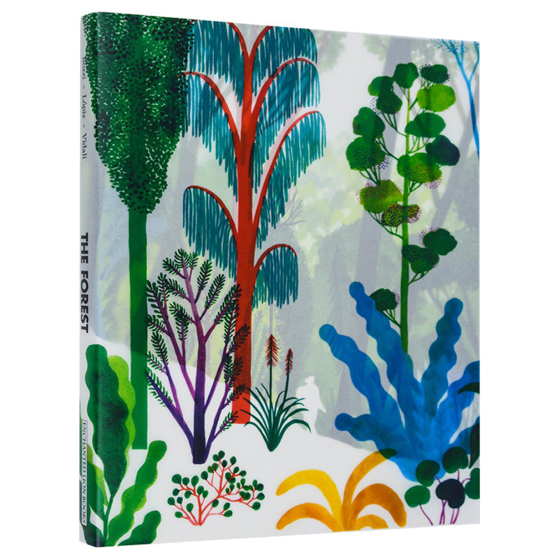 预售theforest森林英文原版儿童故事艺术绘本插画童书推荐