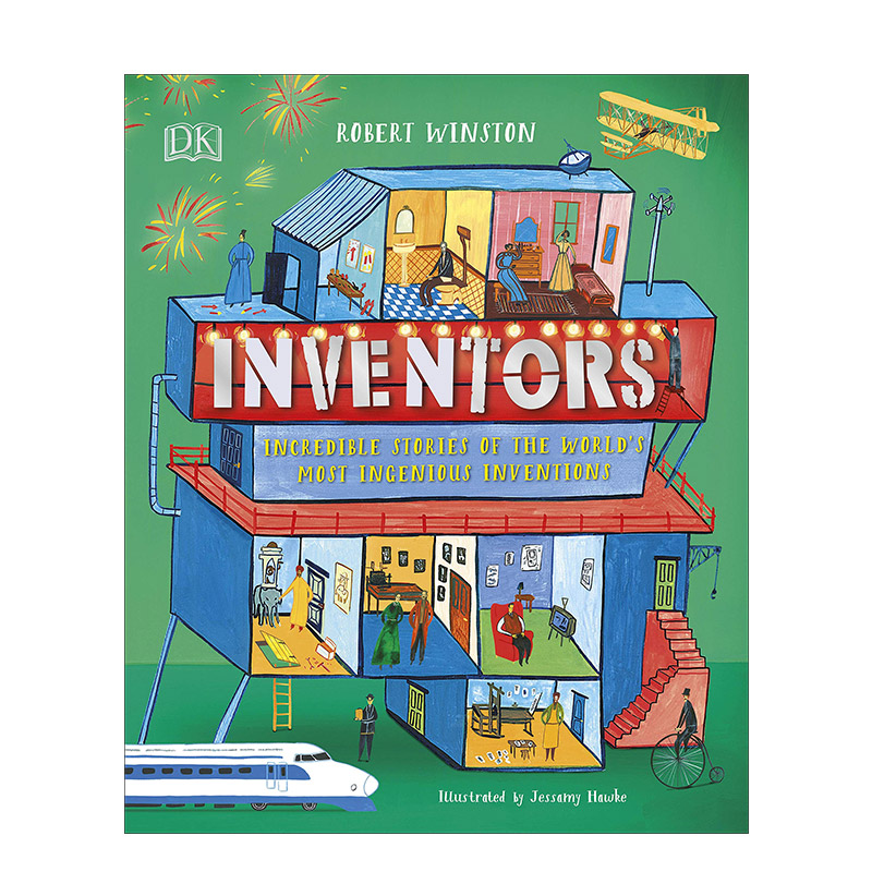 【现货】Inventors 发明家：世界上天才的发明背后的精彩故事 儿童绘本 6-12岁原版进口图书书籍