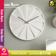 Netherlands KARLSSON new Slides wall clock / modern creative living room simple European fashion home clock
