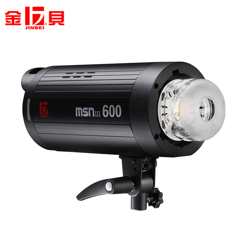 金贝msniii600w影室高速闪光灯摄影灯拍摄拍照灯摄影棚led造型