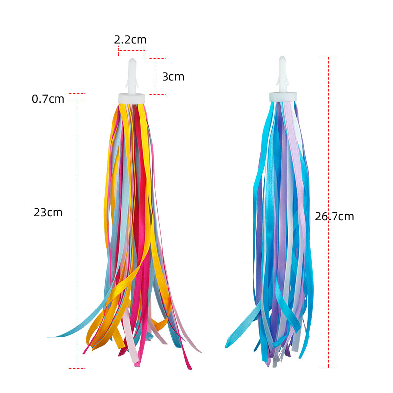 儿童自行车彩带飘带滑板车把穗三轮车流苏童车装饰配件布艺彩带