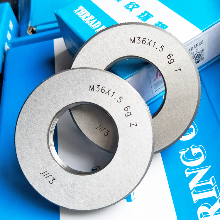 成量环规川牌普通螺纹规公制螺纹环规m36*1.5螺纹规6g/6h左通止规