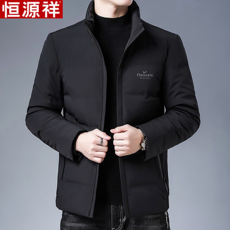 京东商城专柜正品牌折扣男装唯品会官网旗舰店恒源祥羽绒服外套.