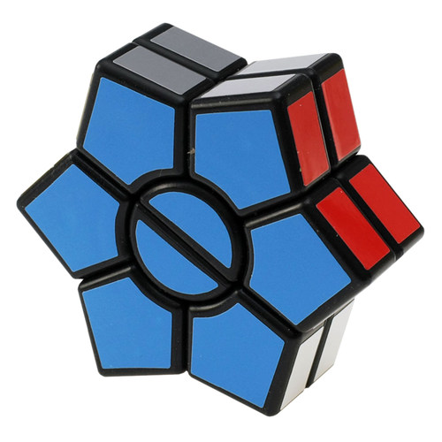 点盛老牌实色非贴纸六角魔镖sq魔方2层异形魔方益智玩具_5折现价25.