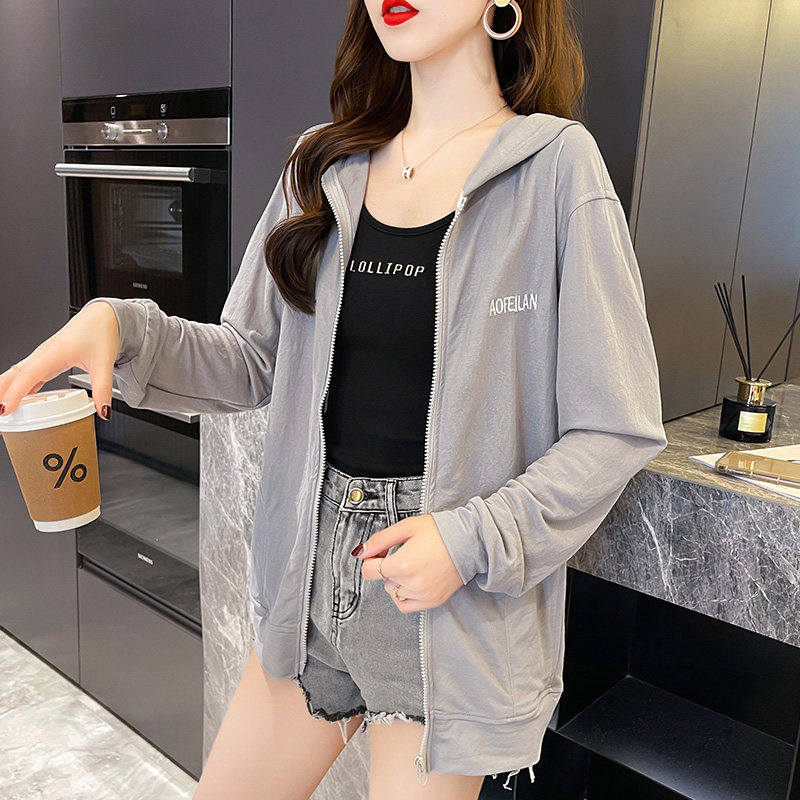 实价100粘胶纤维冰丝防晒衣女夏防紫外线轻薄透气防晒服