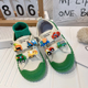 儿童小汽车幼儿园室内鞋轻便男宝宝幼稚园入园布鞋男童软底帆布鞋