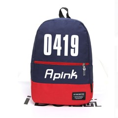 【包邮】Apink 同款周边 出道日 帆布双肩包 学生背包书包