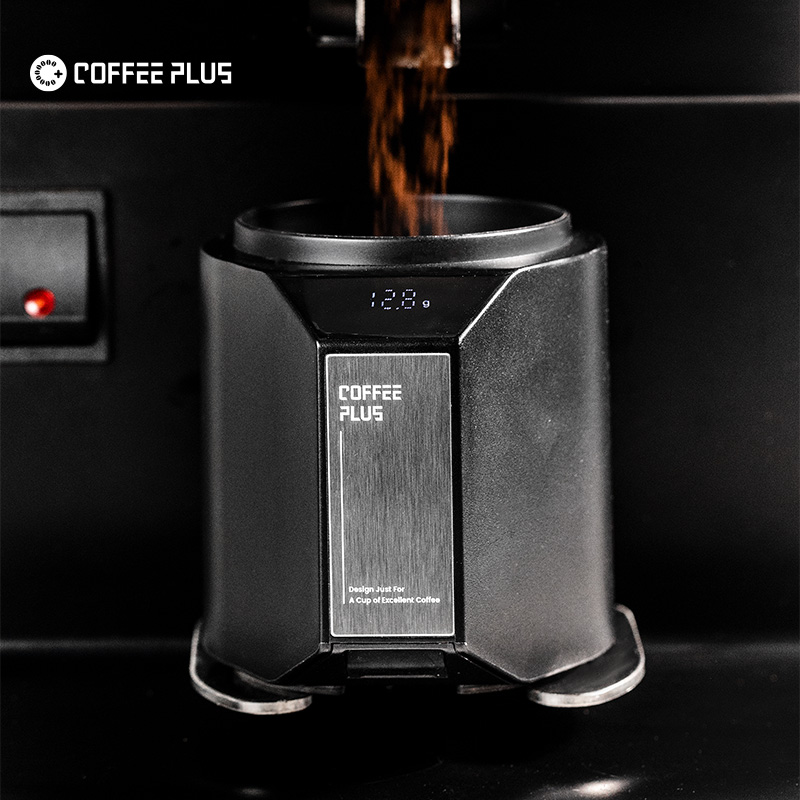 黑克带秤接粉杯咖啡称电子秤称量杯手冲意式咖啡电子秤咖啡落粉器