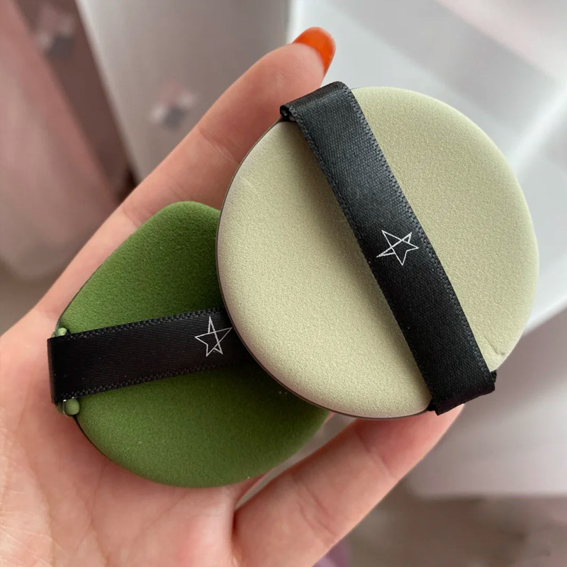 泡芙星兜小粉扑气垫扑干湿两用美妆蛋超软粉饼化妆海绵粉底液专用