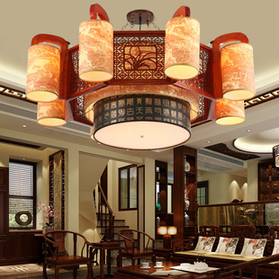 古典中式仿古灯具餐厅灯茶楼中国风客厅卧室灯酒店网红吊灯