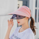 防晒帽子女 夏防紫外线面罩 韩版潮户外遮阳双层大沿太阳帽防飞沫