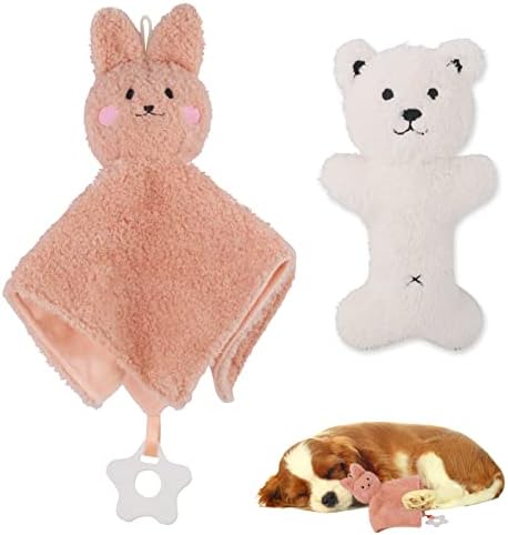 D King 2 Pack Easter Stuffed Dog Toys  no Squeaker Puppy Toy