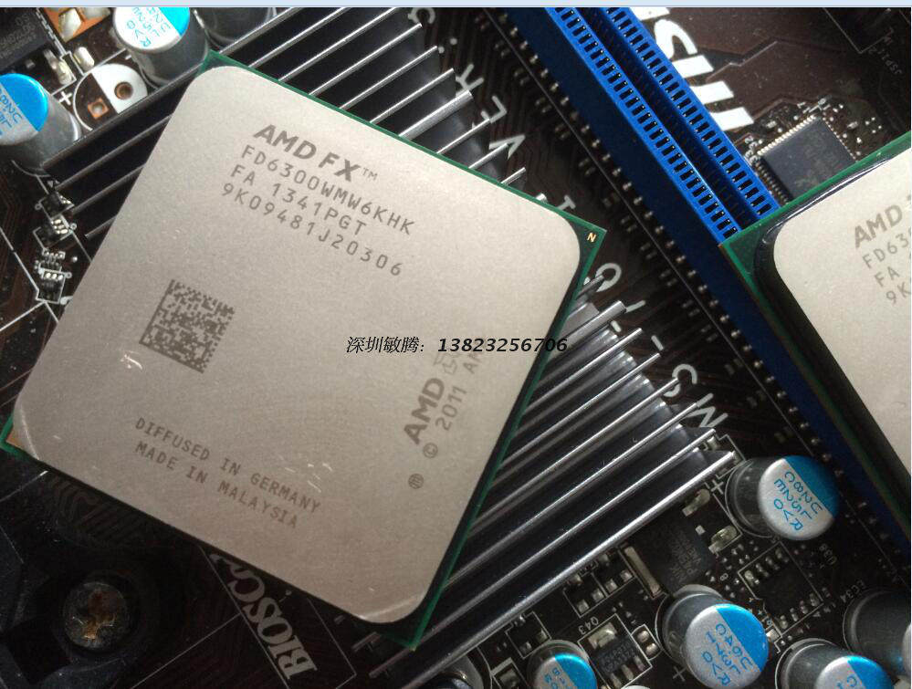 amd fx 6300 推土机 95w am3  3.5g  六核 cpu 另有fx 6100 6200
