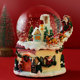 圣诞老人水晶球自动飘雪圣诞节礼物音乐盒男孩八音盒儿童女生生日