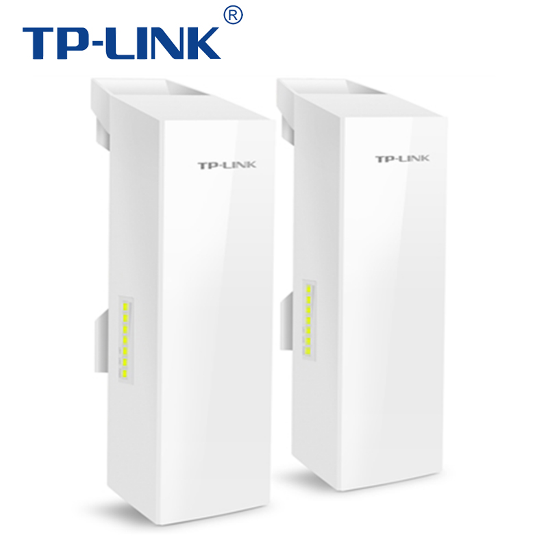 TP-LINK TL-S5G-15KM套装867M室外监控专用无线网桥一对千兆端口大功率高速5g远距离15km户外防水PoE网线供电
