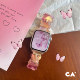 CA. 梦幻蝴蝶爱心树脂适用于苹果手表AppleWatch表带iWatch8765