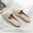 2021 Summer New Girl Heart Is Incompatible With Lazy Net Red Baotou Semi-slip Shoes Women's Flat Wear Fashion 2021 Summer New Girl Heart Is Incompatible With Lazy Net Red Baotou Semi-slip Shoes Women's Flat Wear Fashion