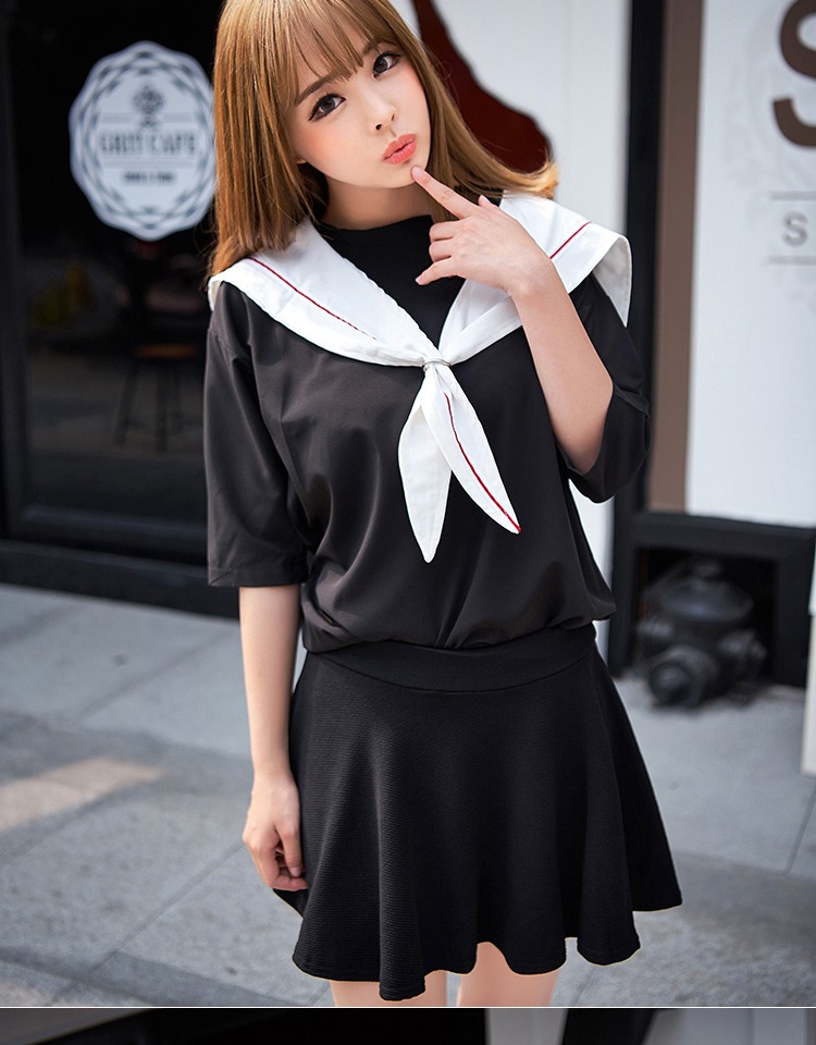 日系短袖英伦海军风女学生装水手服夏制服班服包邮推荐毕业在类目 女装/女士精品, 套装/学生校服/工作制服, 其它套装中 - 来自Buy2taobao.com提供专业的淘宝代购服务